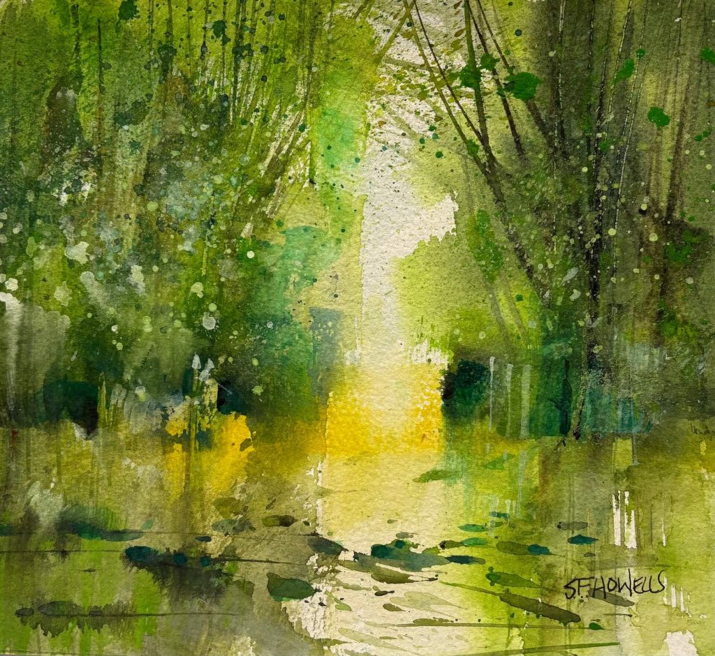 Light of day fading away